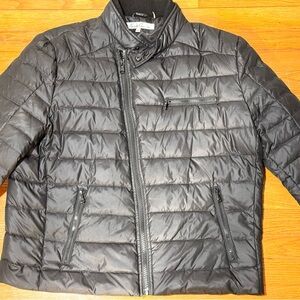 Kenneth Cole New York Moto Style Down Jacket, Men’s XL